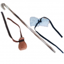 3-teiliges Hirtenset - Stab, Trinkflasche, Decke